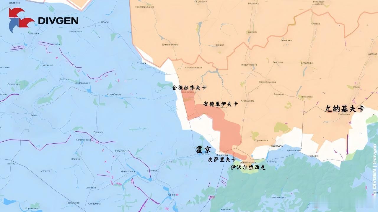 苏梅来源：DIVGEN 🚩 Карта СВО普京与特朗普通话85分钟俄乌局势
