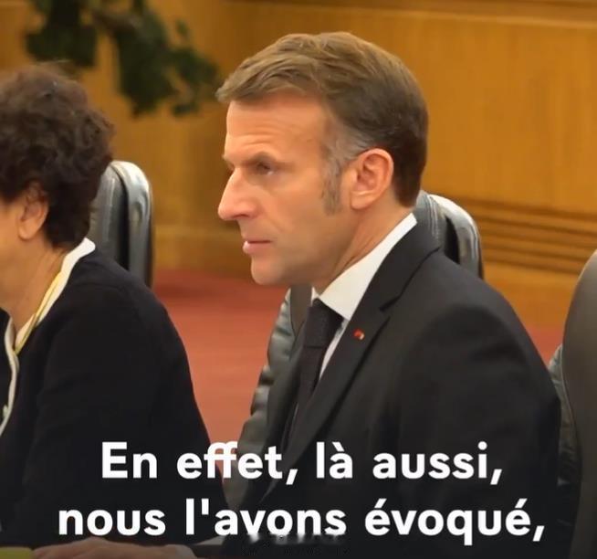 马克龙希望中国支持结束俄乌战争怎么支持？乌克兰不听啊 