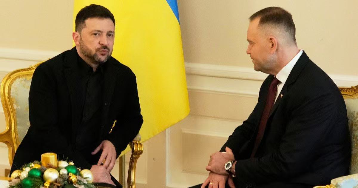 乌克兰UA  乌克兰外交部长安德烈·西比哈（Andrii Sybiha）在波兰总