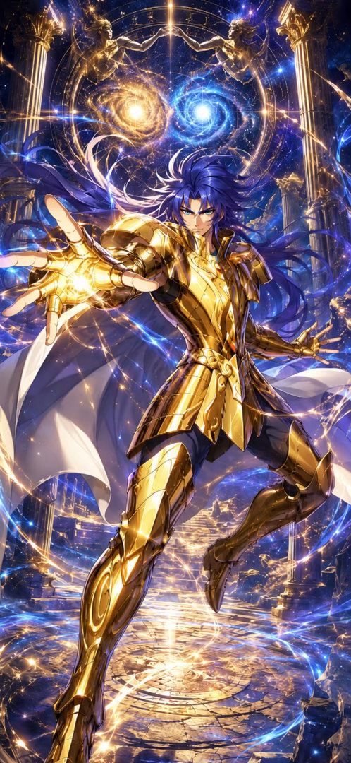十二黄金斗士壁纸合集，你一定也会喜欢哒！动漫点评团圣斗士星矢