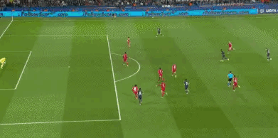 巴黎vs利物浦0比2，利物浦遭遇一场客场完败。射门次数18比3，射正次数更是 6