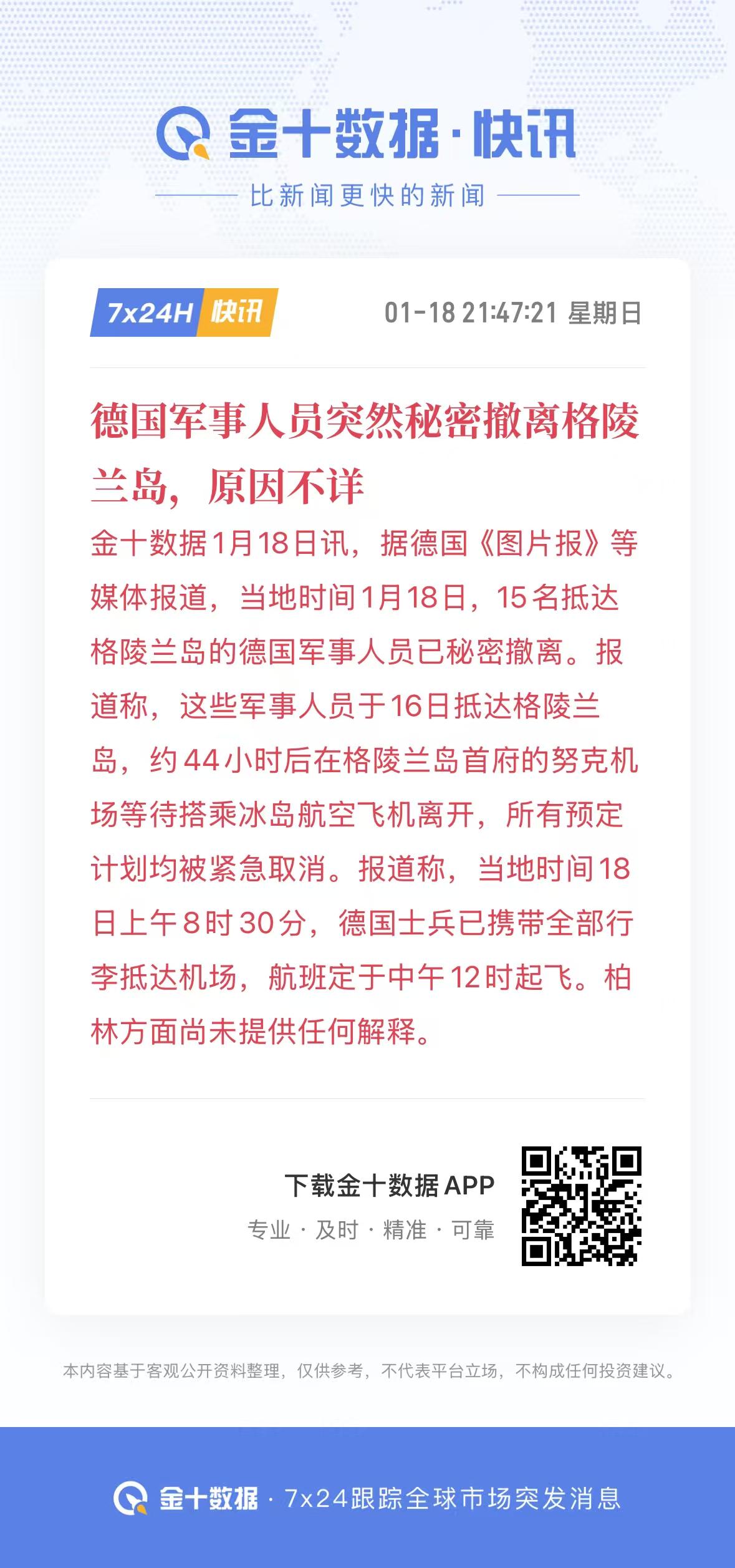 特朗普一招拉高欧洲各国代价，德国率先开溜，欧洲留不住格陵兰

德国图片报消息15