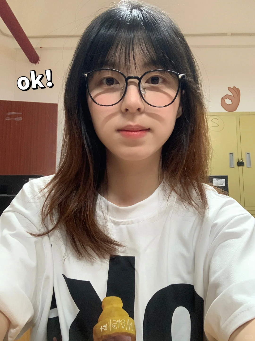 今天很认真听