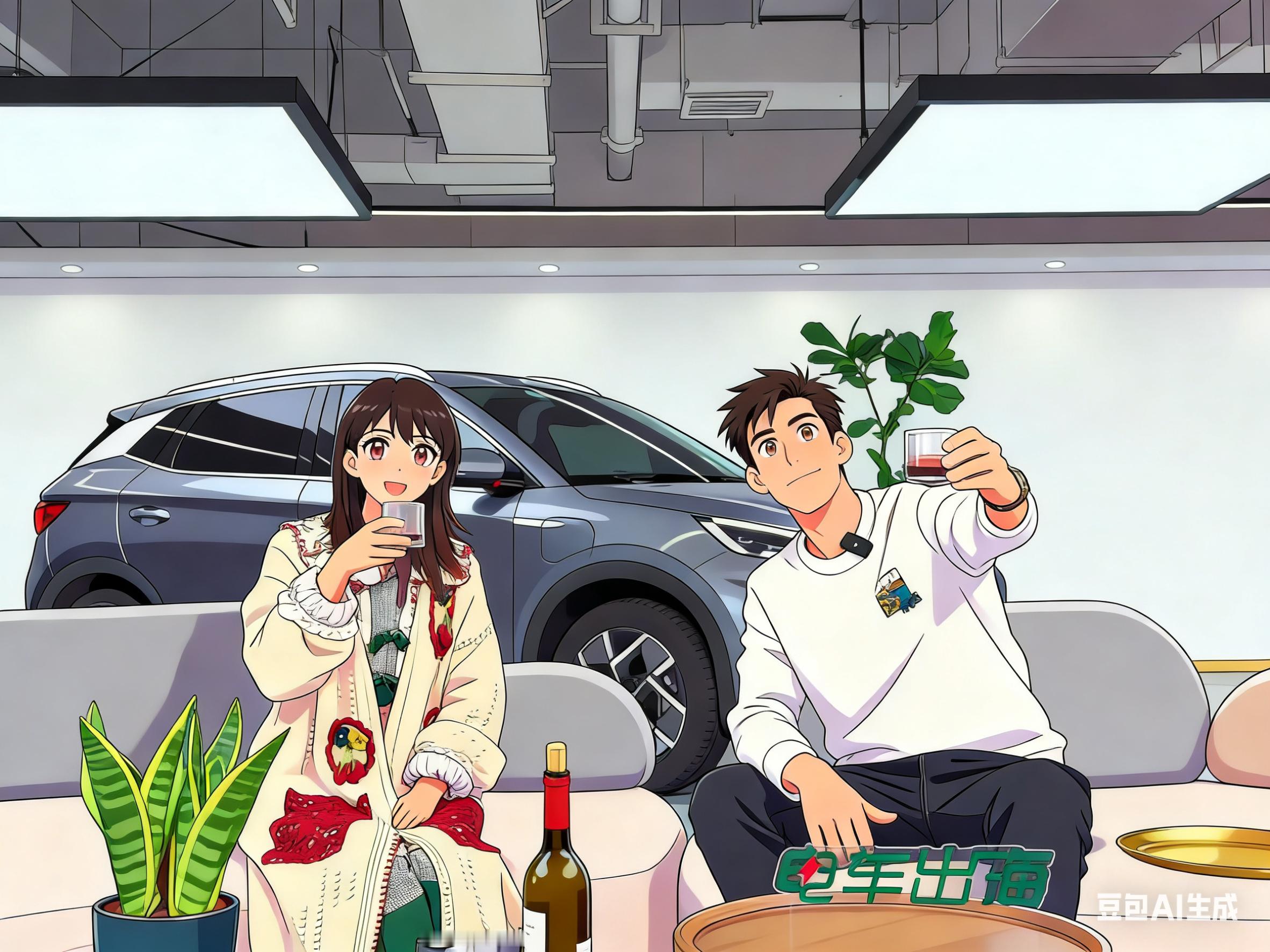 昨天访谈的法国🇫🇷嘉宾罗曼，他买了一辆比亚迪元plus，开了一年多了，竟然不