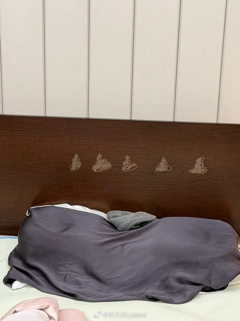 进卧室，定睛一看确认胖胖魔丸属性发作了一下…… 