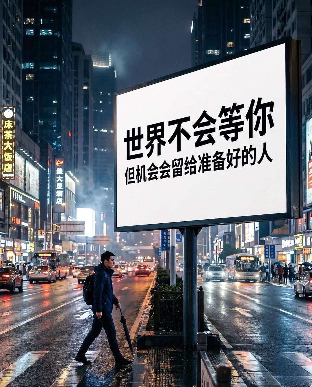 在一切变好之前，我们总要经历一些不开心的日子，所以耐心点，给好运一点时间。早安！