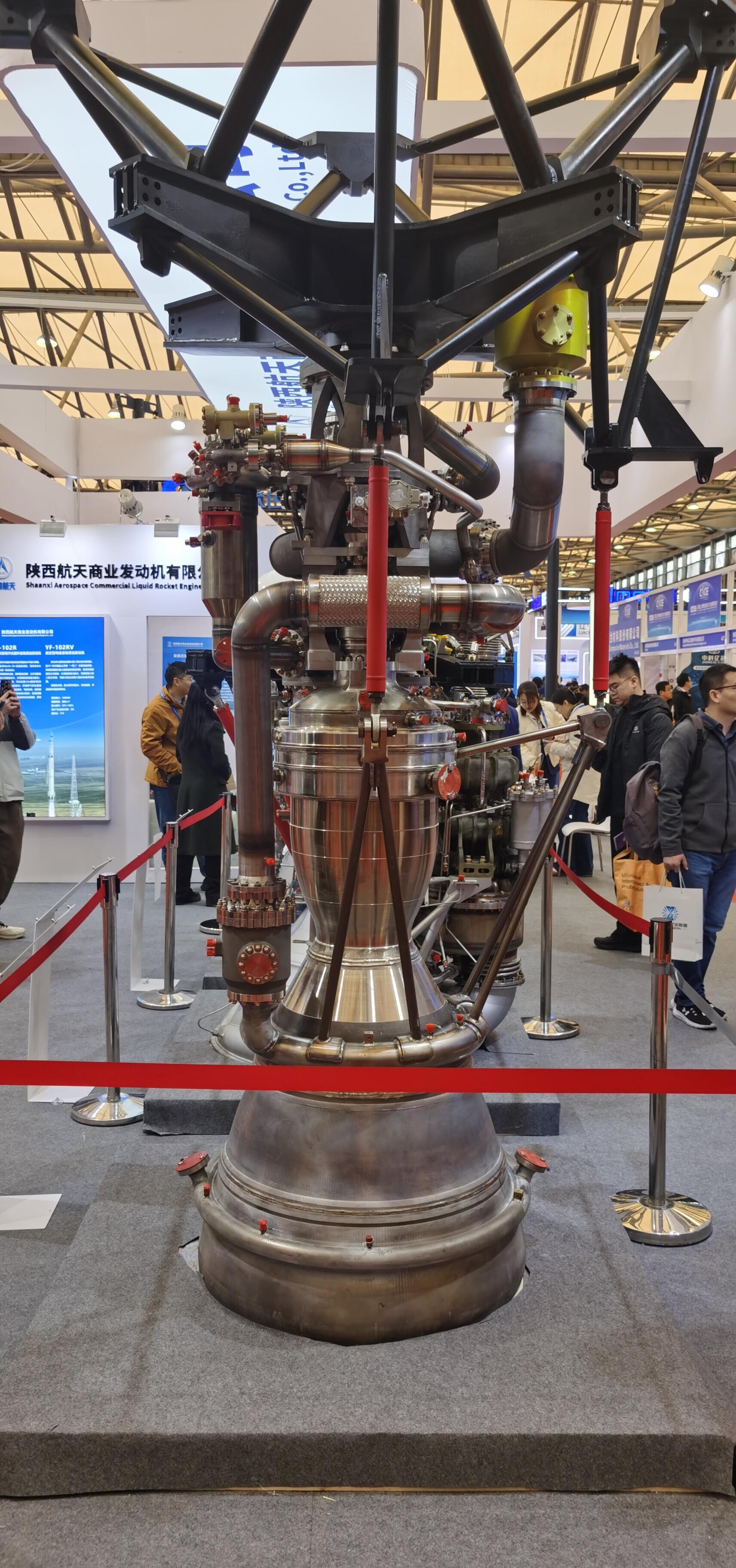 80吨级可重复使用液氧甲烷发动机YF-209海平面推力735.5kN3.35m五