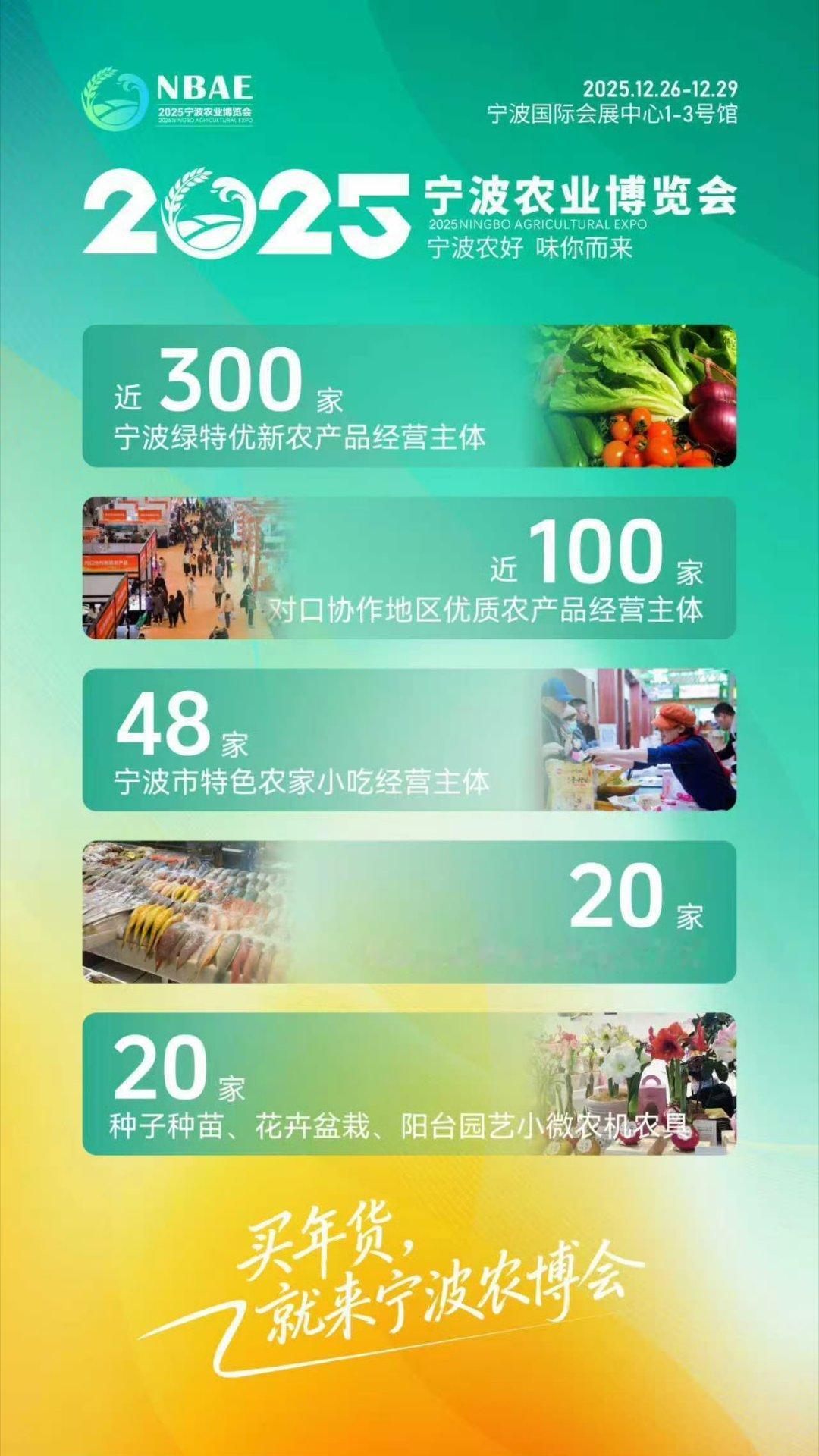 2025年宁波农业博览会 ，宁波人年度快乐🤩农博会12.26开幕🔛攻略🌟让