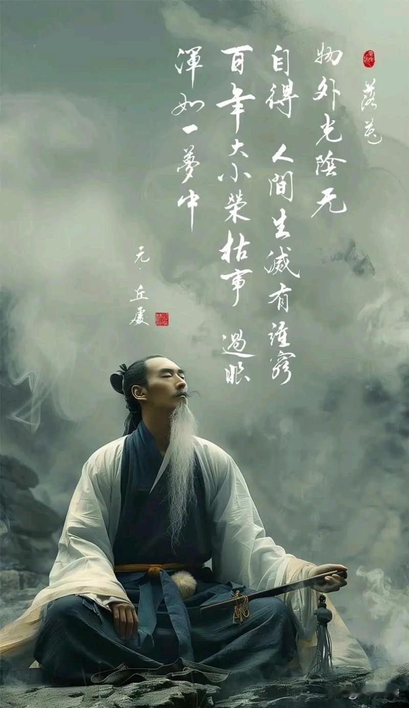 《无心之境》

心有所执则身有所囚，念无所系则神无所忧。
孤云出岫去留皆无意，朗