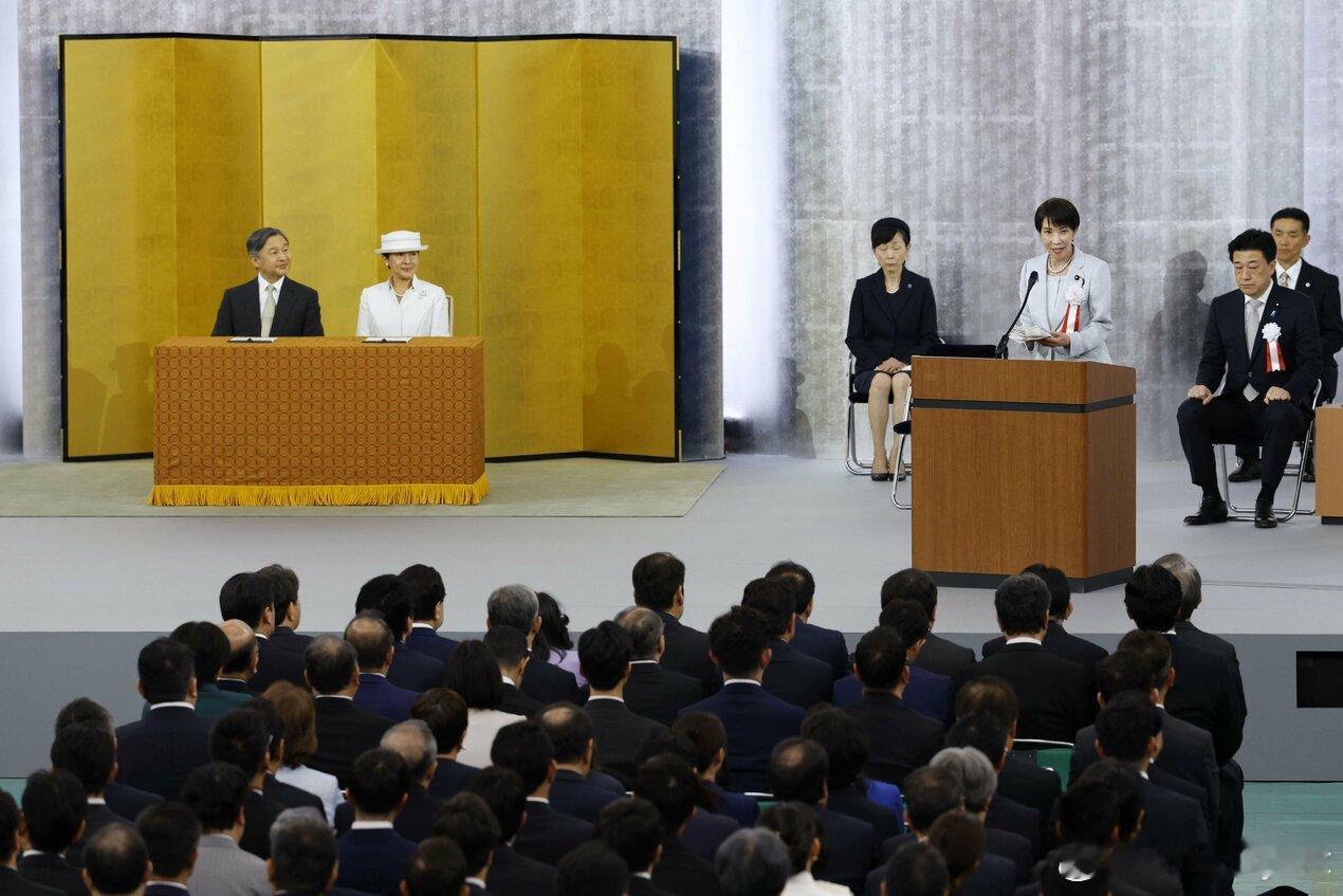 “昭和百年纪念仪式”未安排天皇发言引发争议海外新鲜事 日本政府4月29日举办“昭