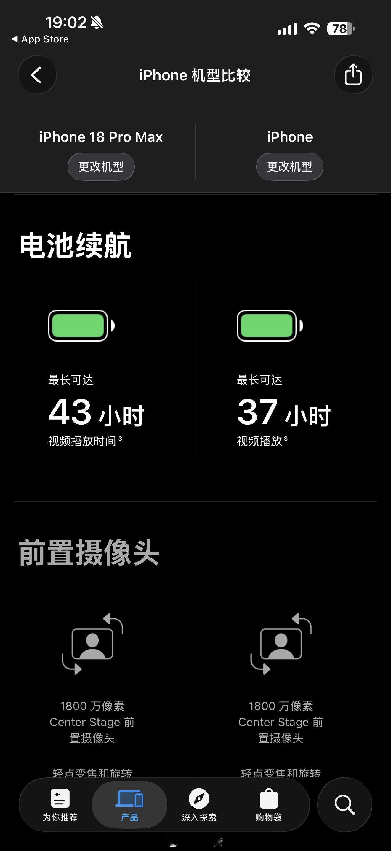 王腾说iPhone18Promax太贵了确实贵[吃瓜]在官网上对比了一下iPho