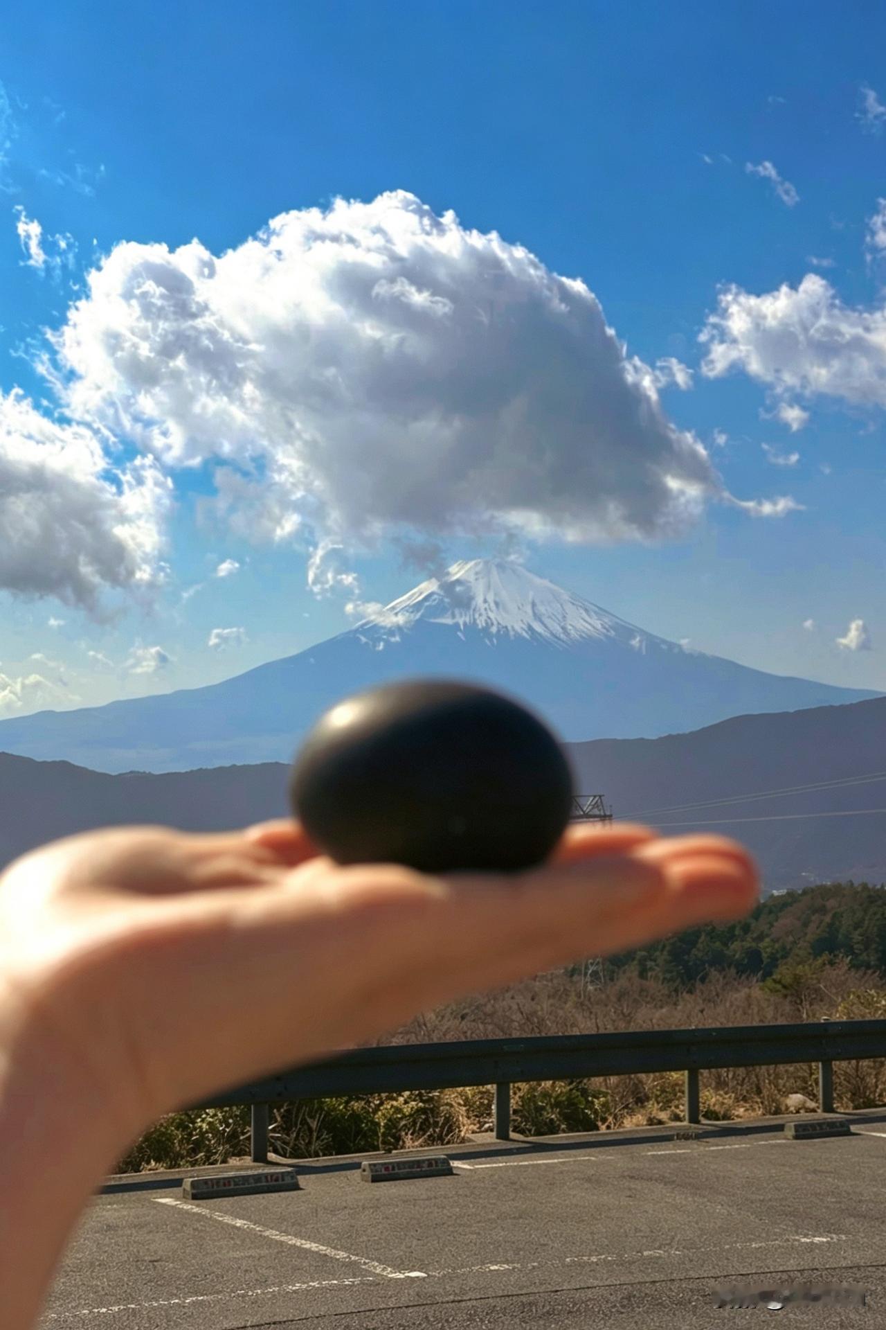 又见富士山，上次来箱根还是12年前，大涌谷的黑玉子还是那么人气。