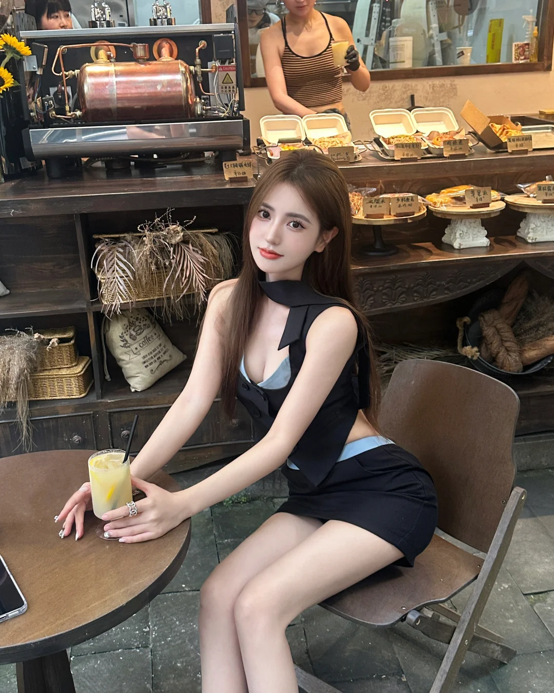一起喝果汁🍹