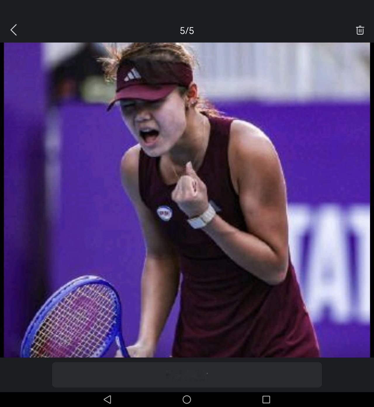 中国新星，书写个人新篇章！
       10月29日WTA250广网第二轮，1