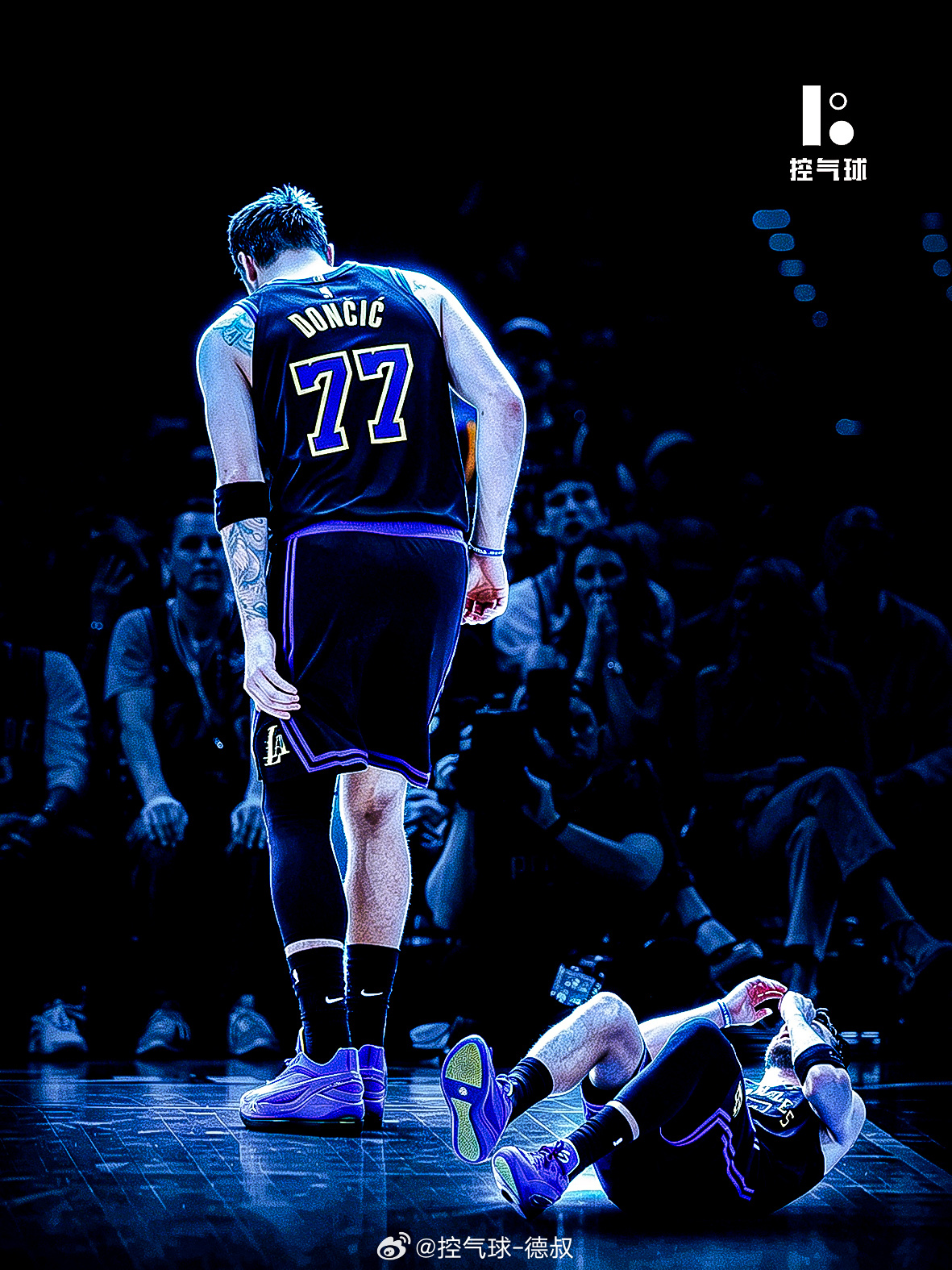 刚联手詹眉就大伤！东契奇常规赛报销，季后赛还不知道能不能打，湖人这赛季也太倒霉了