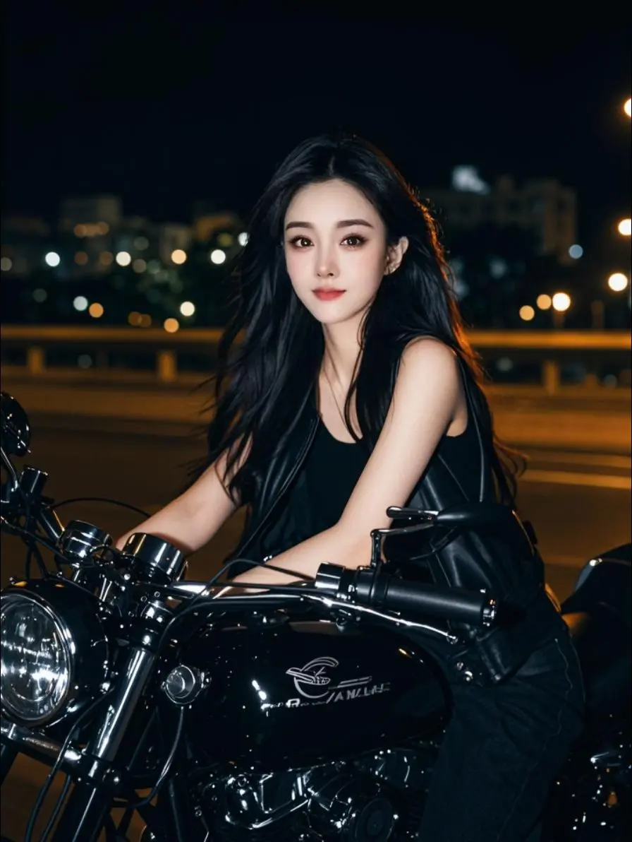 机车黑风 又酷又飒