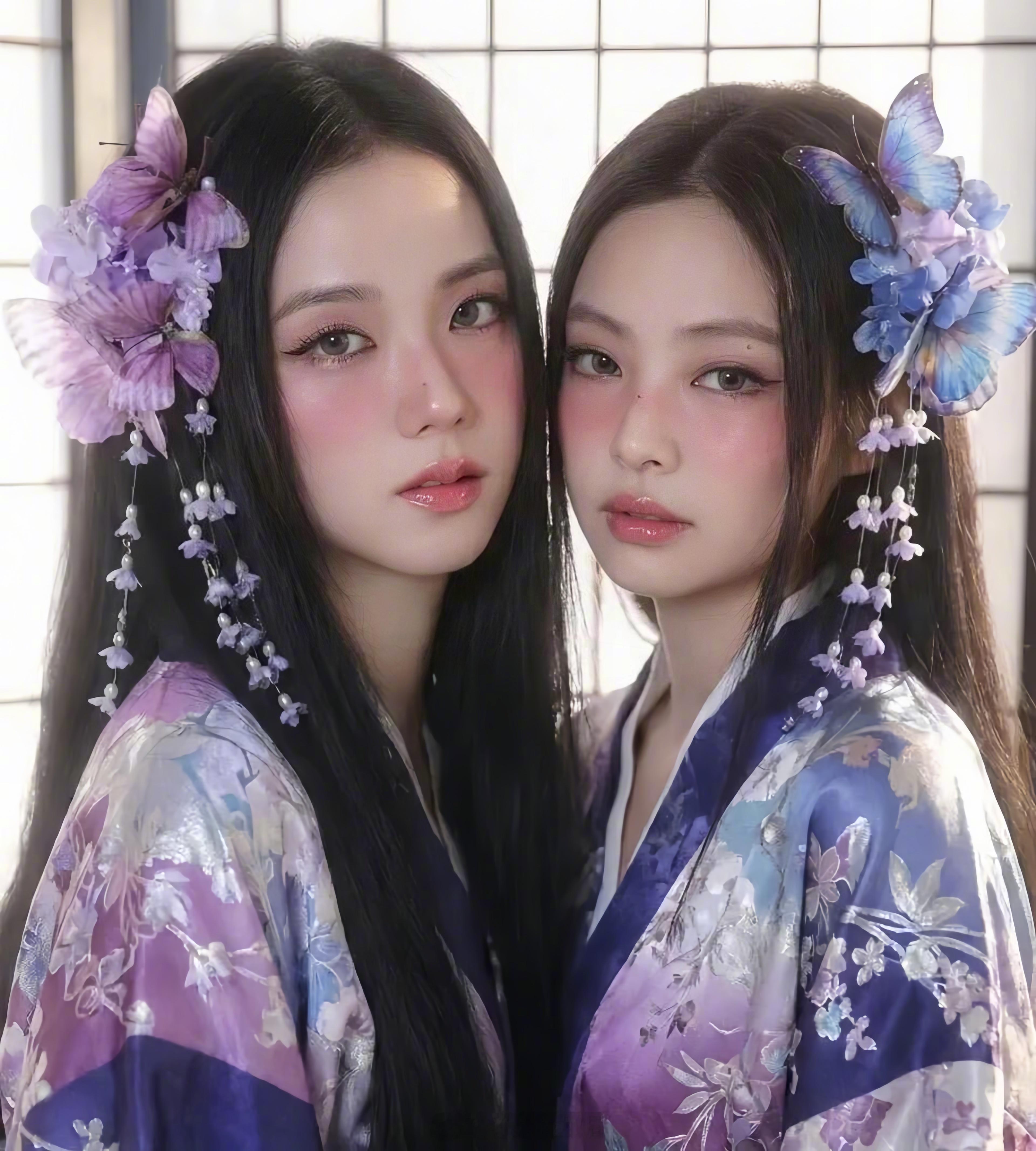 刷到了一组blackpink的AI图，感觉蛮还原四闺女的美貌诶