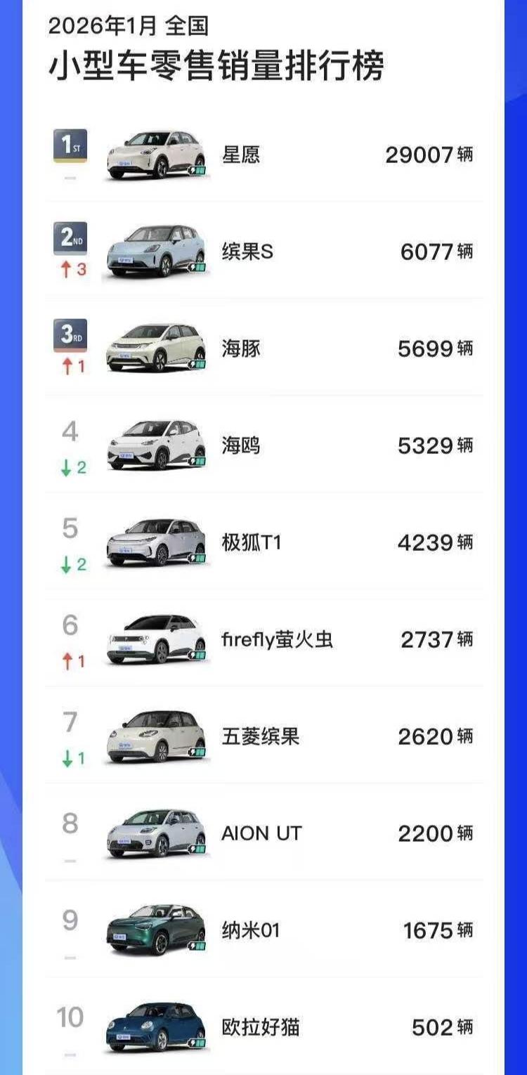 冬天不怕冷、夏天不怕雨淋日晒，小型电动汽车的销量只会越来越大！这些小微车型市场每