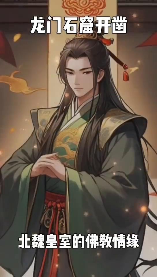 龙门石窟开凿。
大家好，我是一名历史小博主，今天带大家走进中国最壮丽的石刻艺术宝