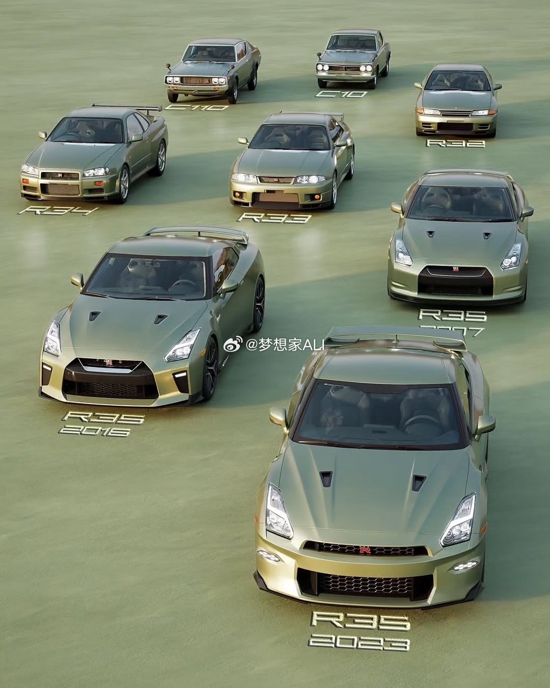 哪一代才是你的最爱❤️？梦想家ALI