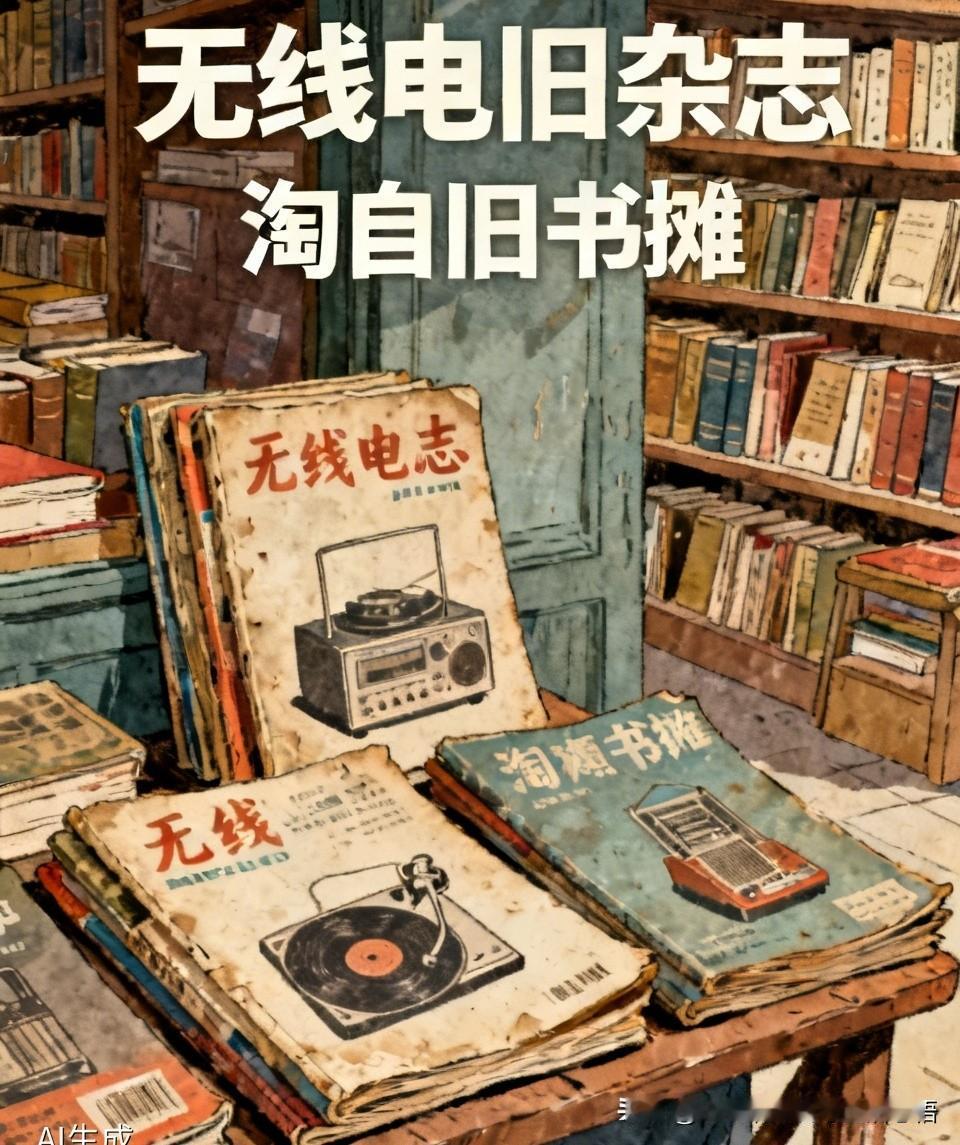 就这个来说，是我在旧书摊上淘到的，有关无线电方面的旧杂志啊！
谢谢你的关注与支持