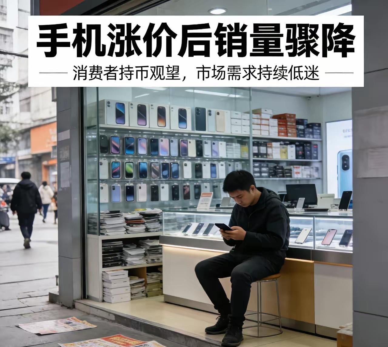 手机卖不动了，价格却在大幅度上涨！这就是发生在2026年下半年的魔幻现象。

前