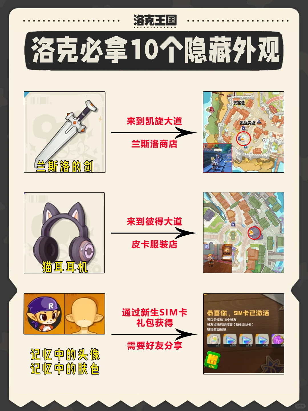 洛克王国世界必拿的10个隐藏外观