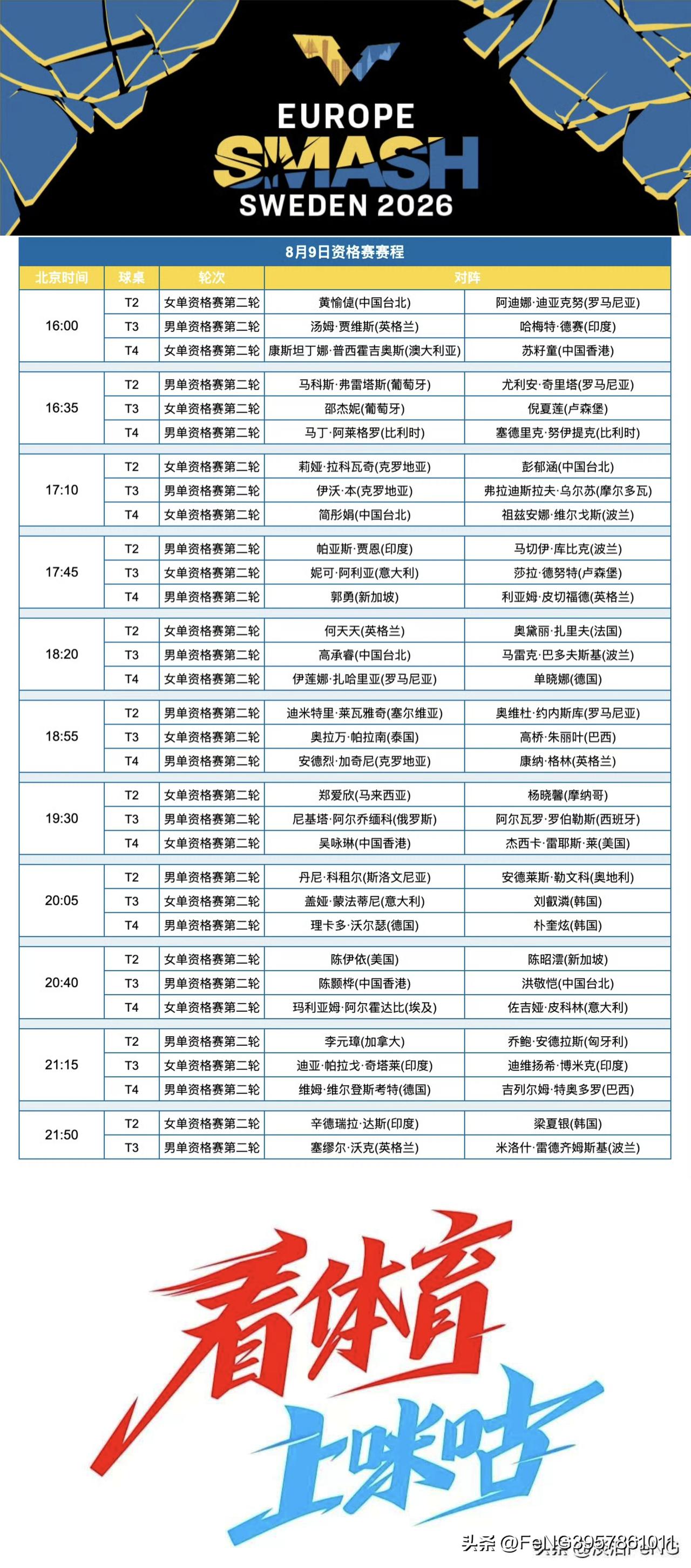 【央视频8月10日体育赛事直播信息】
00:30 ATP1000男子网球大师赛