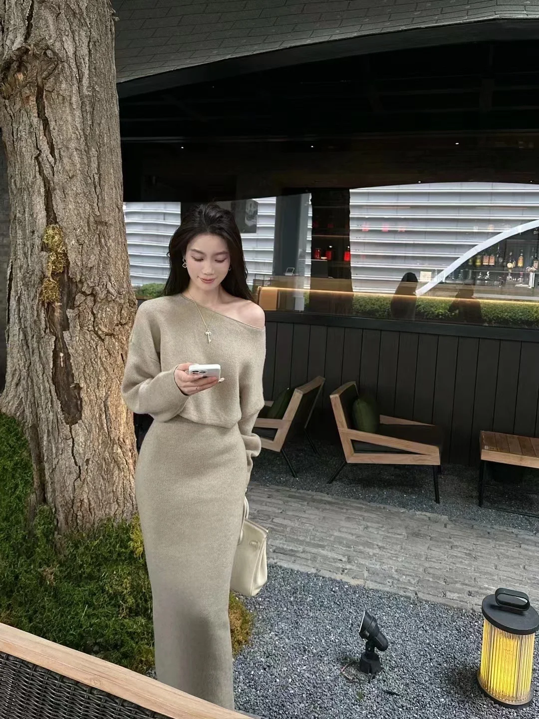 清冷美人套装 温柔风真的好加分〰️