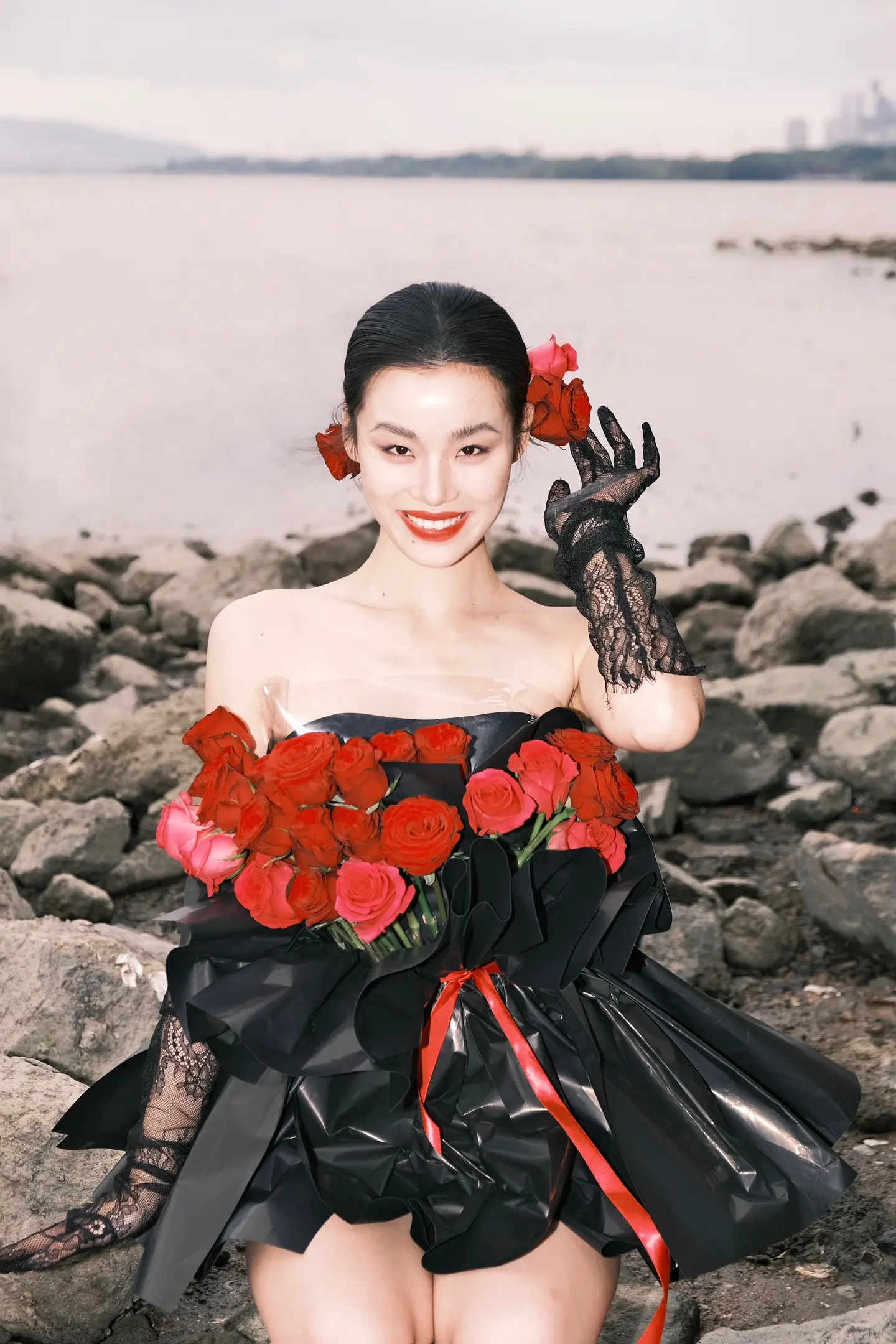 送你一束玫瑰花。