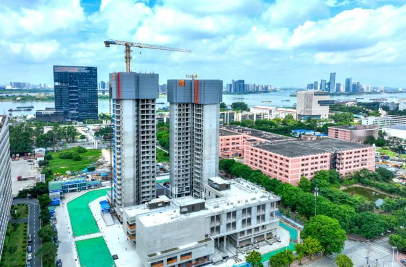 【大涌村（上下街）旧改安置房首开区封顶！】广州市南沙区大涌村（上下街）城中村改造
