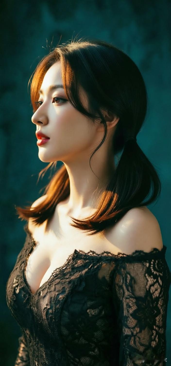 马尾辫美女 (四）

柔和逆光勾勒出优越的侧脸线条，低双马尾增添灵动气息，细碎发