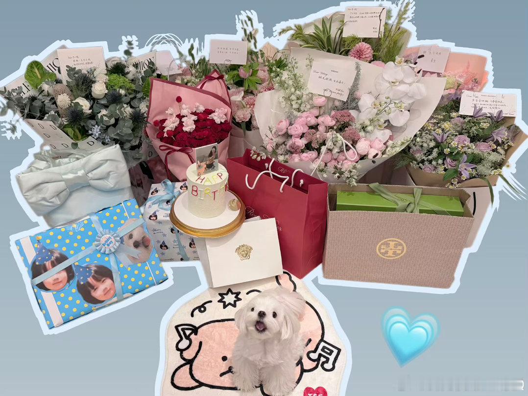 李一桐生日用了应援色网友催李一桐女推3满眼温柔的水蓝色，为李一桐的生日增添许多浪