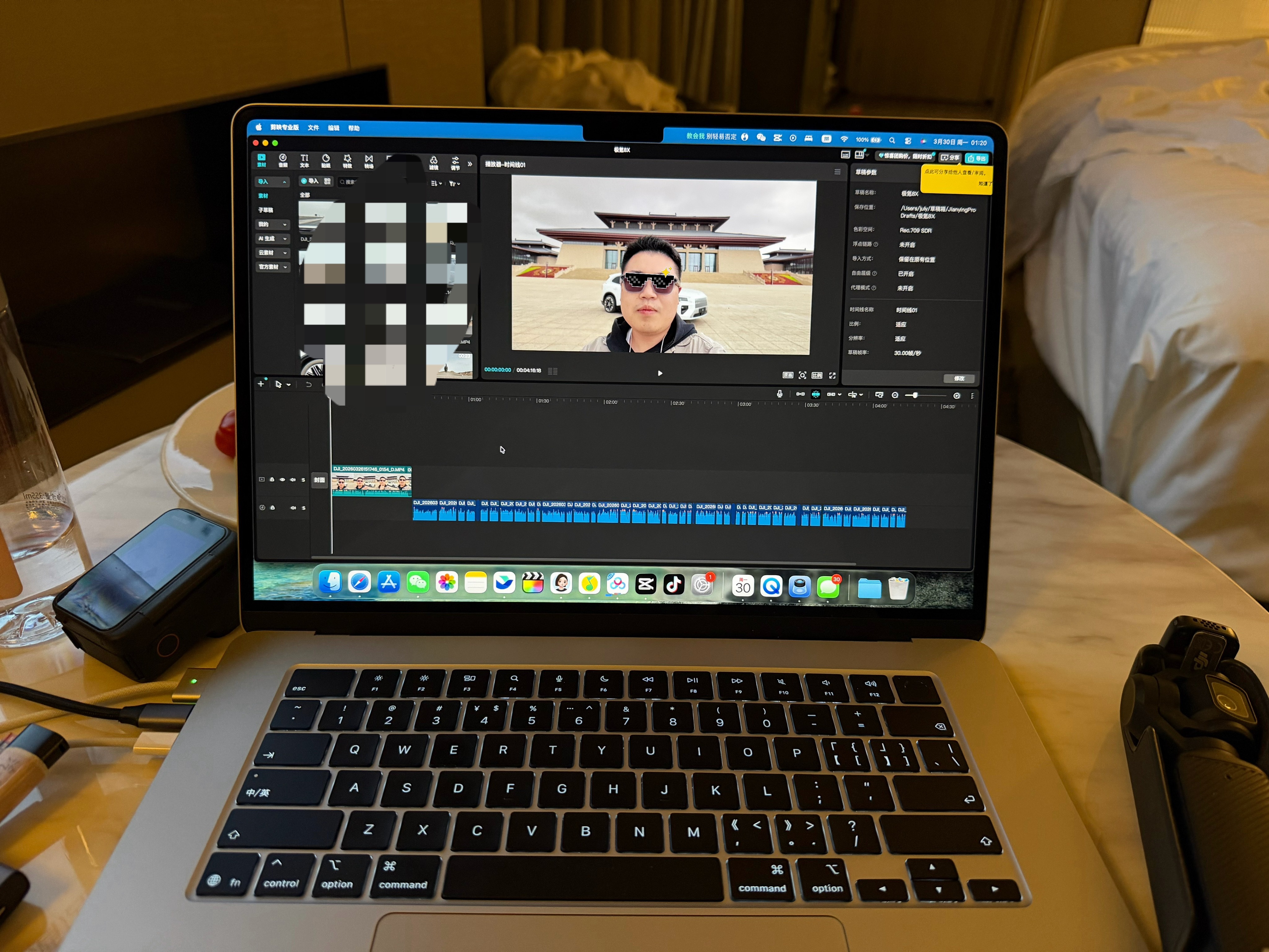 晚上睡不着不如剪视频我好奇单兵作战的媒体老师你们天天跑活动（今天落地明天飞），怎