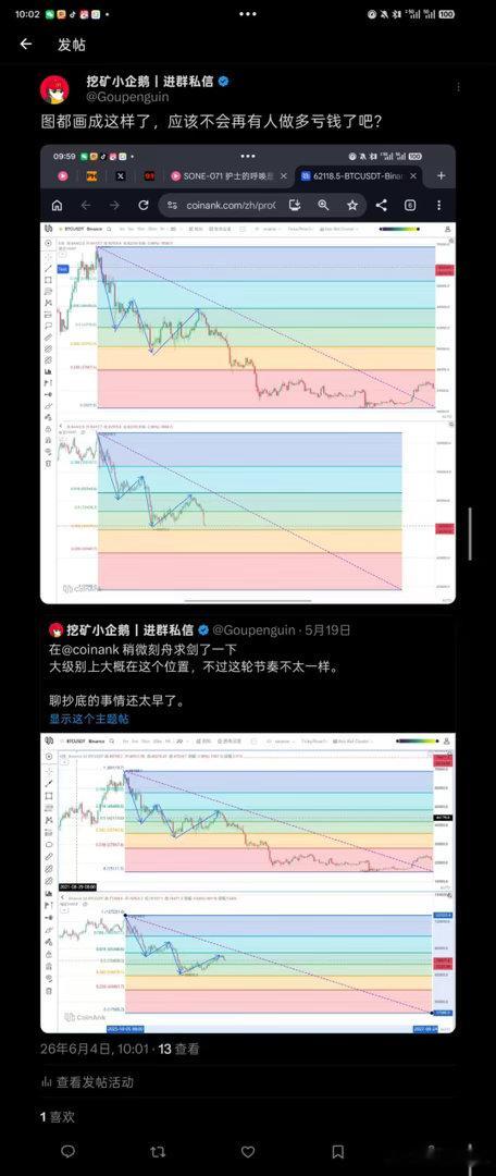 跌到5万给群里多头抽一个电动车送外卖🤣 