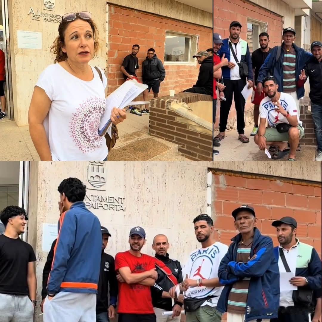 🇪🇸西班牙瓦伦西亚省派波尔塔镇，一名心理医生将16名无证人员登记在自家户籍地