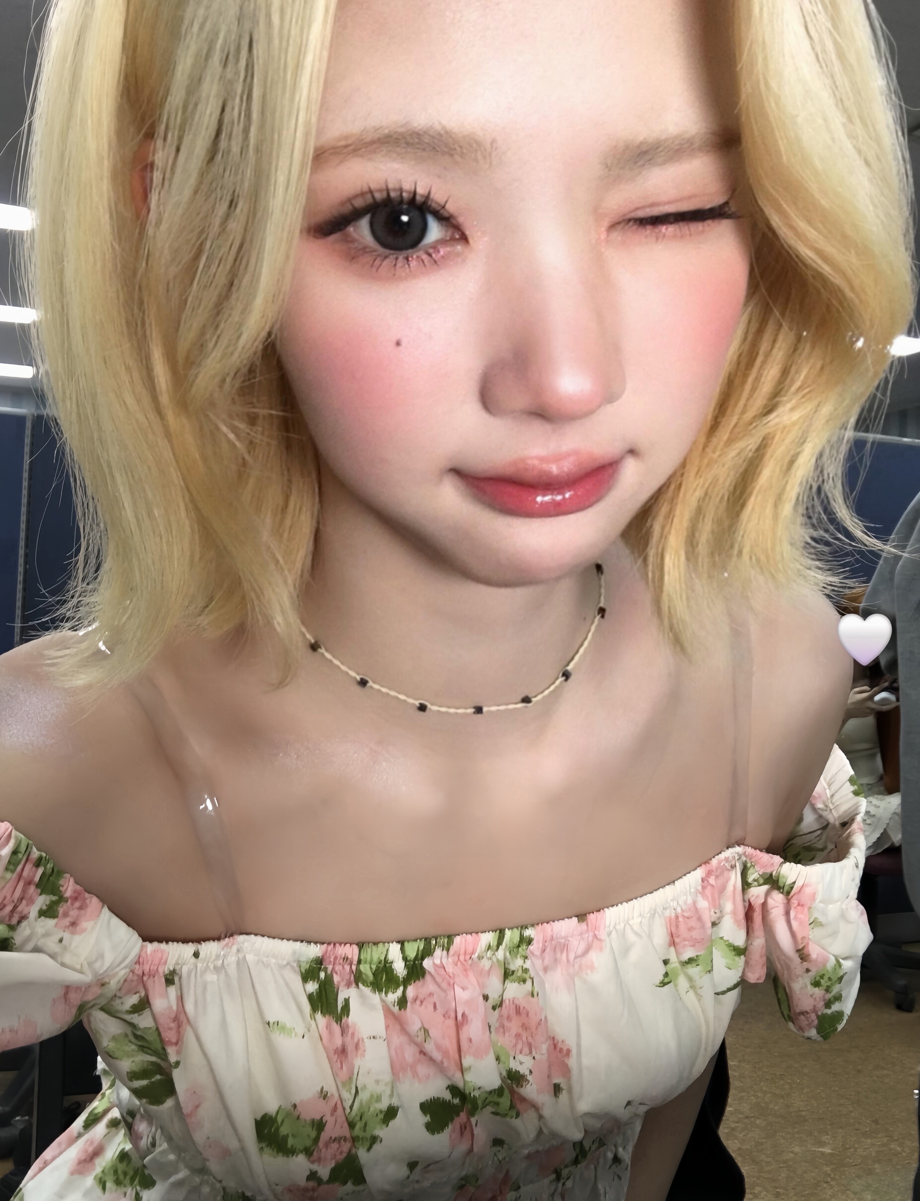 崔志宇🌷碎花裙好漂亮💕 