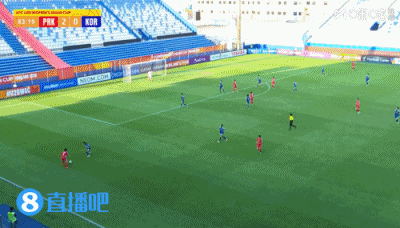 刚结束的第一场U20亚洲杯女足半决赛，朝鲜U20女足凭借上半场和下半场的进球，3