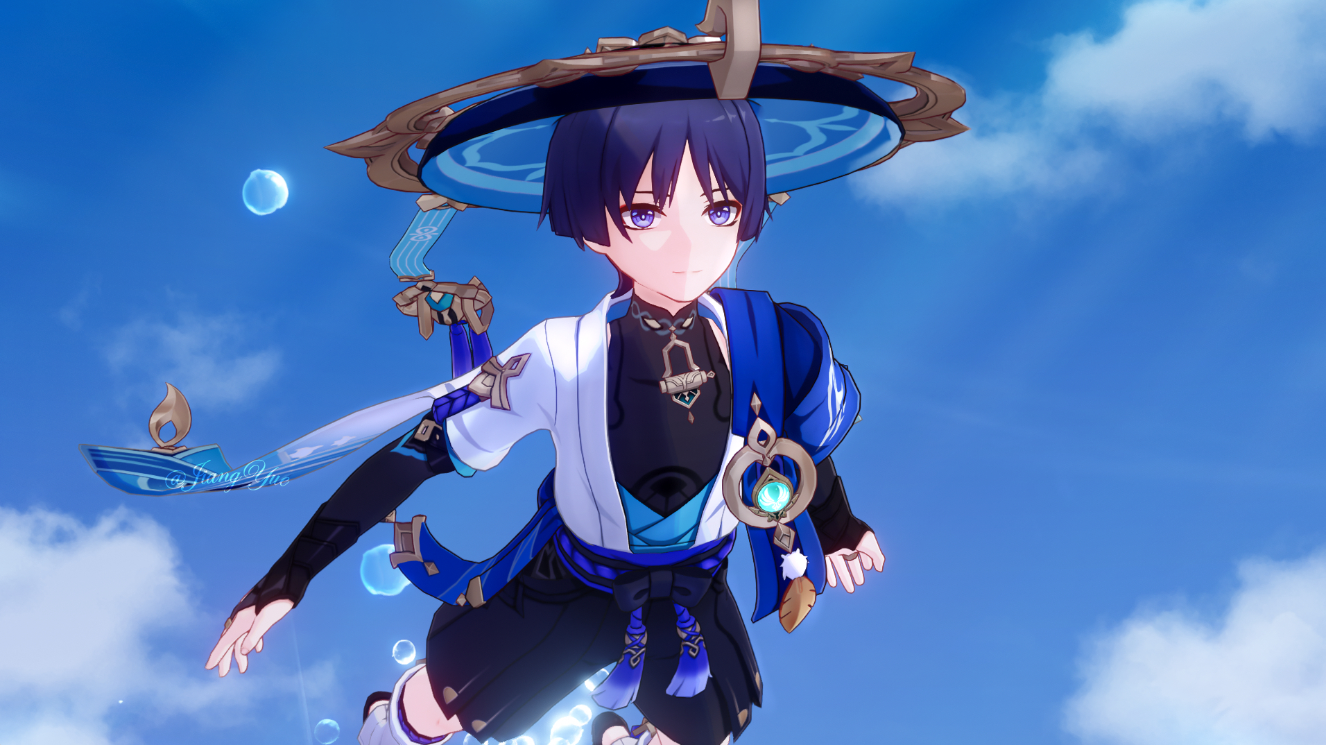 #原神[超话]##原神4.3版本##原神4.3版本二创# 水仙的漂流 ​​​