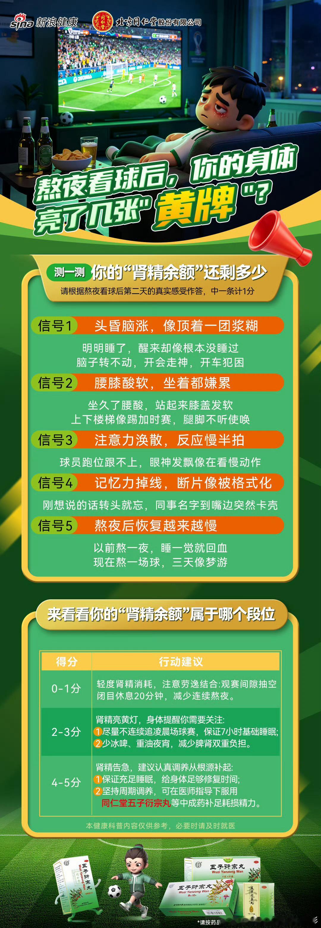 熬夜精力续航计划这届球迷很有底气  连续熬夜追世界杯，很容易第二天头昏脑涨、双眼