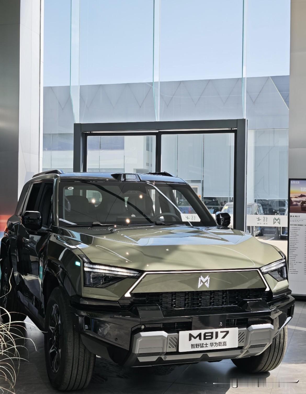 ‼️‼️妈呀，看似“低调”的猛士M817，原来这么“猛”！
   预售一小时内9