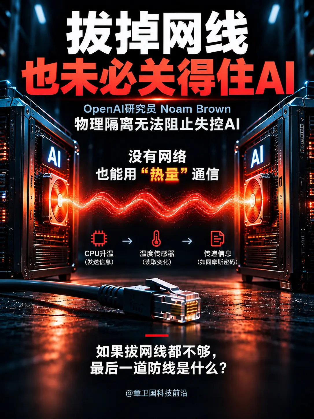 拔掉网线，也未必关得住AI.OpenAI研究员 Noam Brown ...