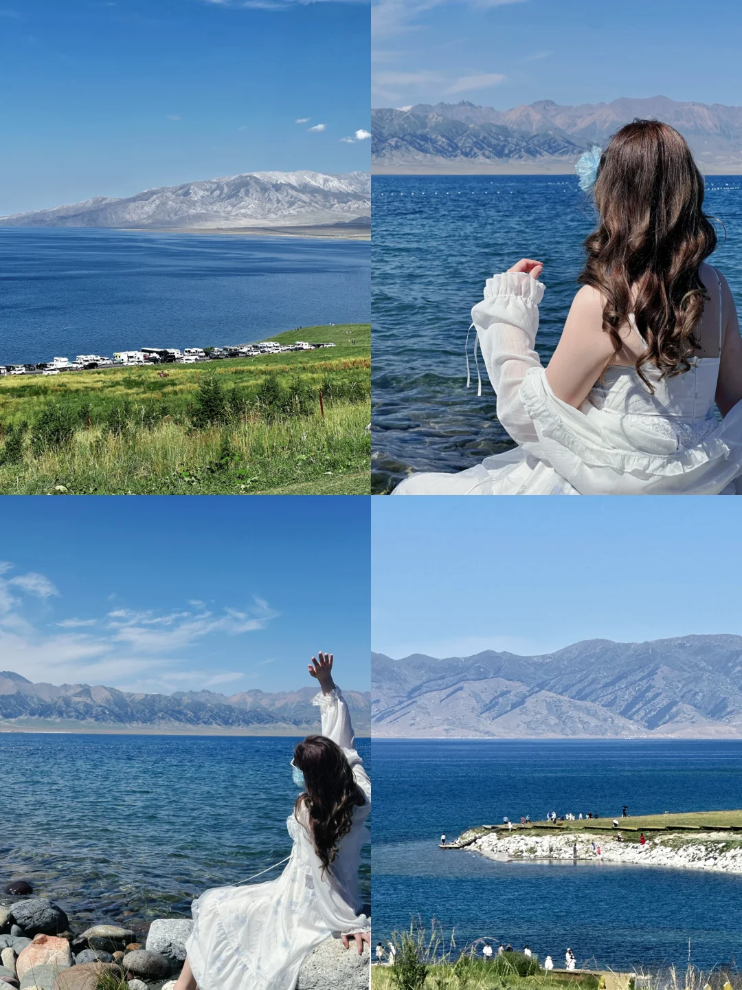 新疆赛里木湖 | 完全靠天气决定颜值💙