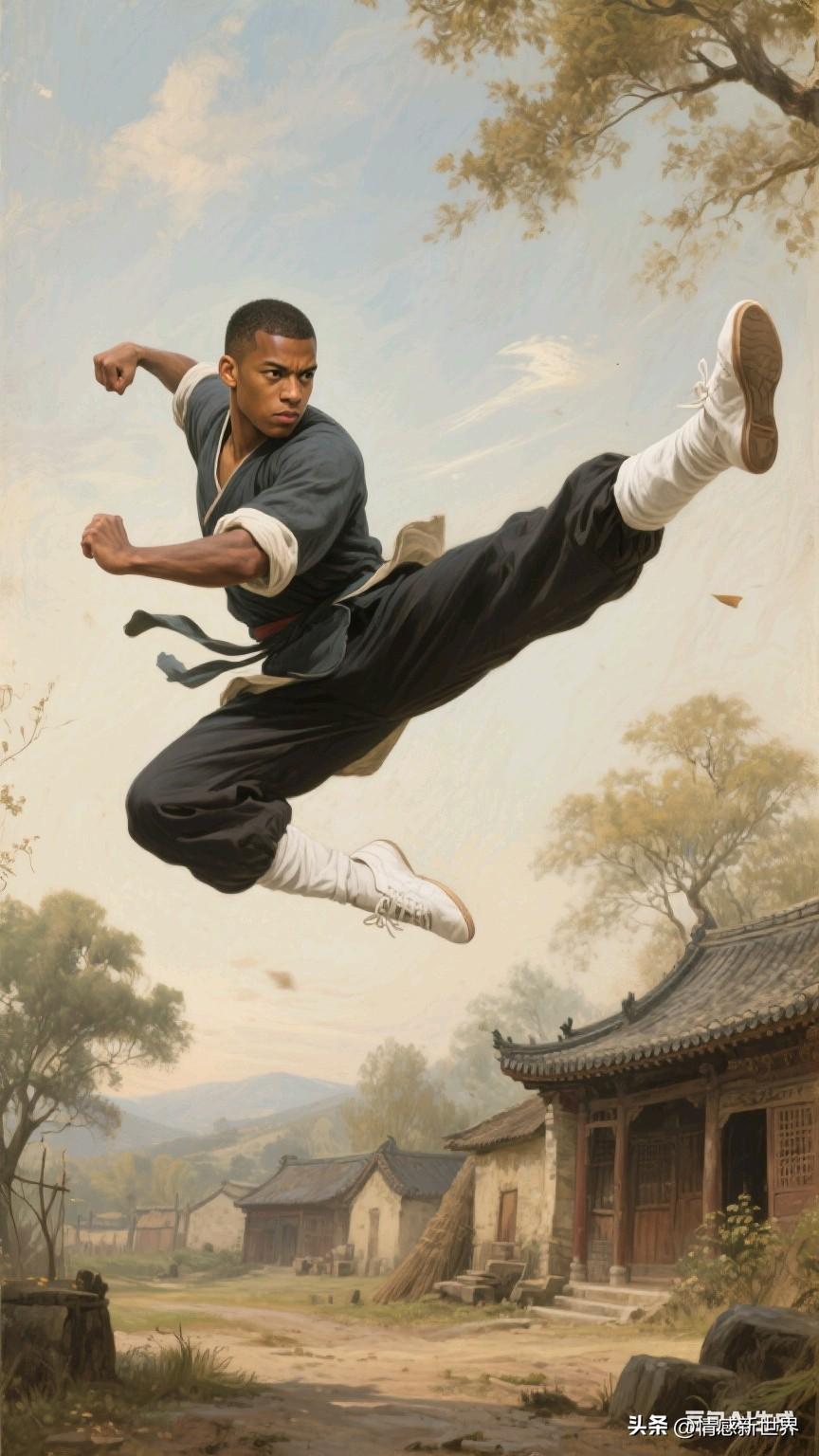 惊艳的武术瞬间  🏆 一招制敌，英姿飒爽！古风武术秀 武术技能表演