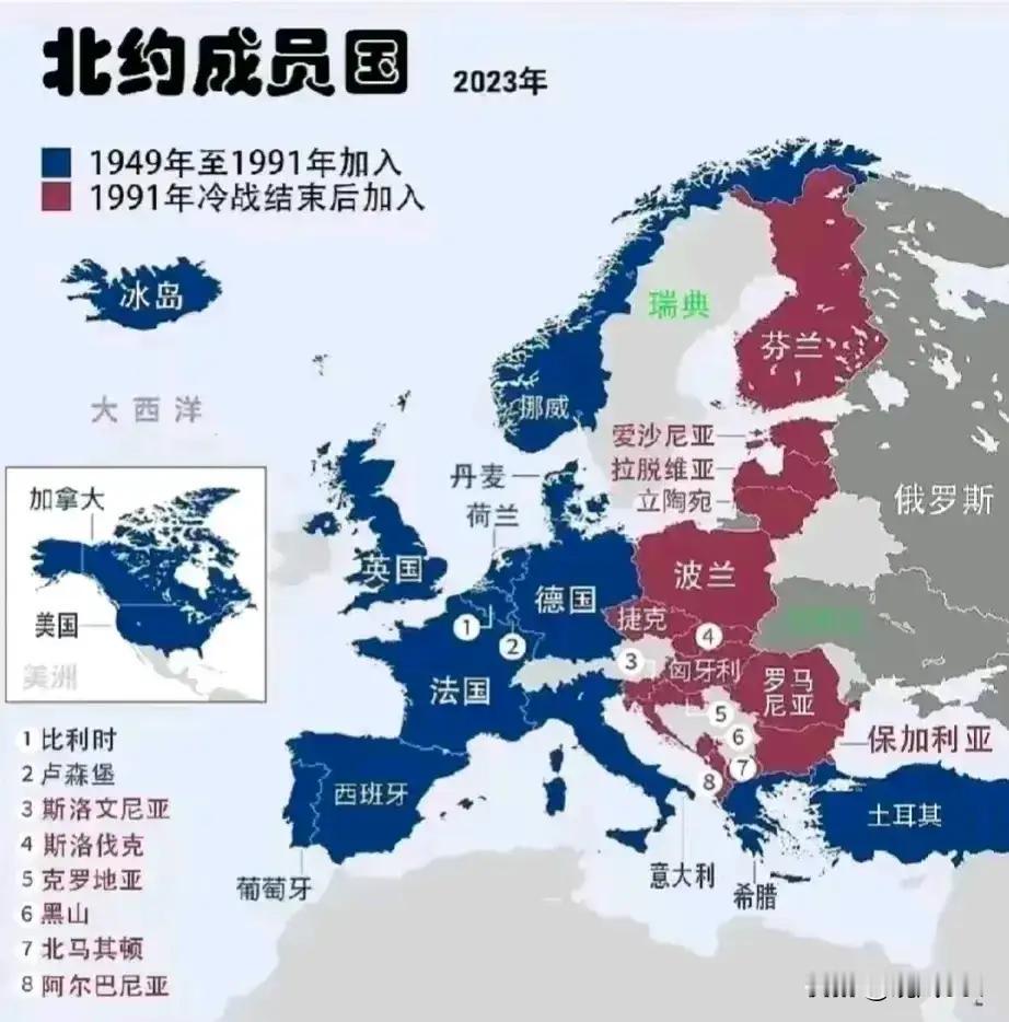 哪有什么北约东扩？只不过叫东欧西逃罢了。

经常听到北约东扩这个词，意思就是北约