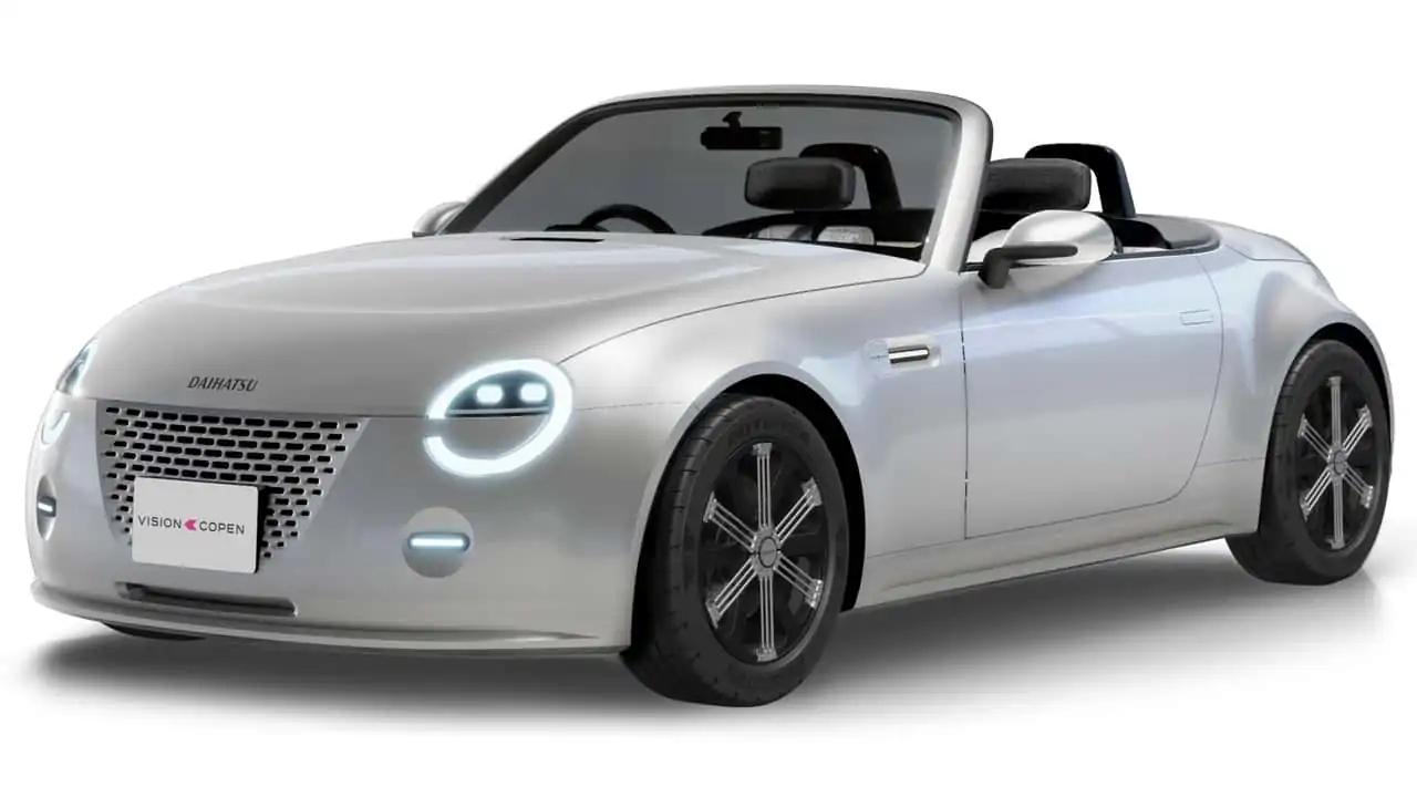 近日，大发展出了概念车Vision Copen，暗示著名的“敞篷豆包”Copen