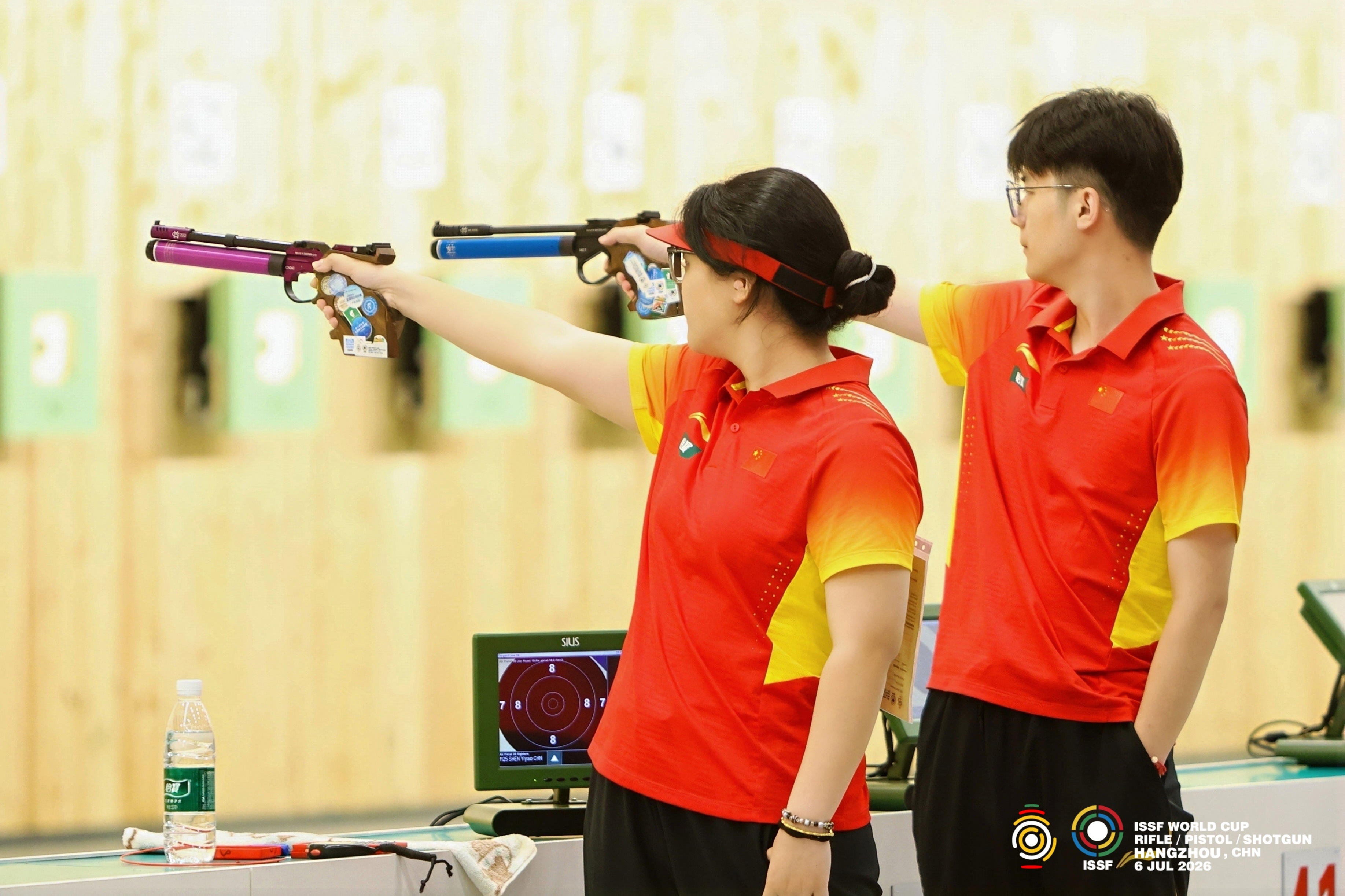 2026射击全项目世界杯中国站（杭州）10米气手枪混团官方图片沈奕瑶、布帅航29