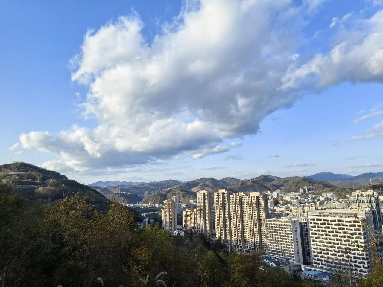 竹山有绿色建筑吗竹山的千福上庸城在十年前就是湖北省的绿色建筑
