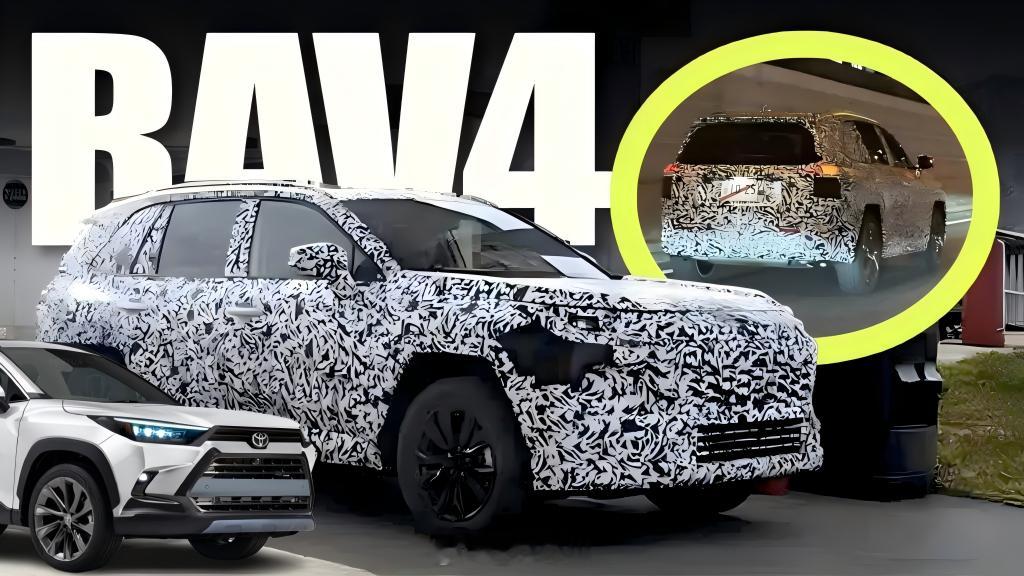 全新丰田RAV4谍照&假想图  全新丰田RAV4谍照曝光，这是全新一代车型的第一