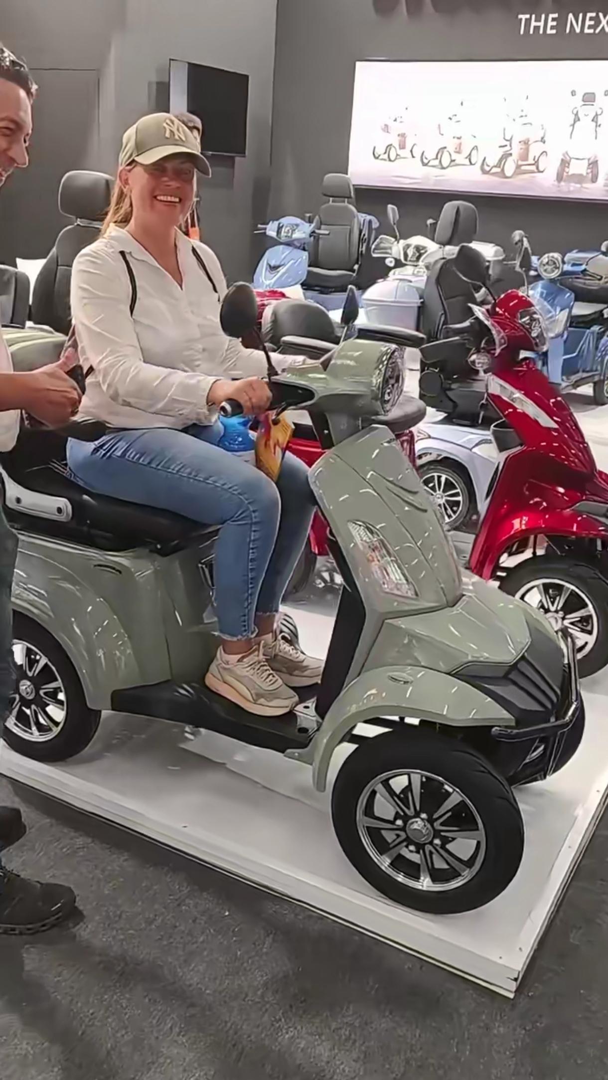 物美价廉的中国电三、四轮，笃定欧洲交通工具市场潜力巨大，推出各种款式，深受用户欢